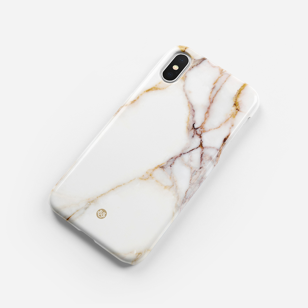 iPhone X / XS Premium Case - Marble Fudge - 2
