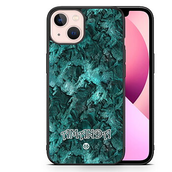iPhone 13 Custom Skal - Grön Namn