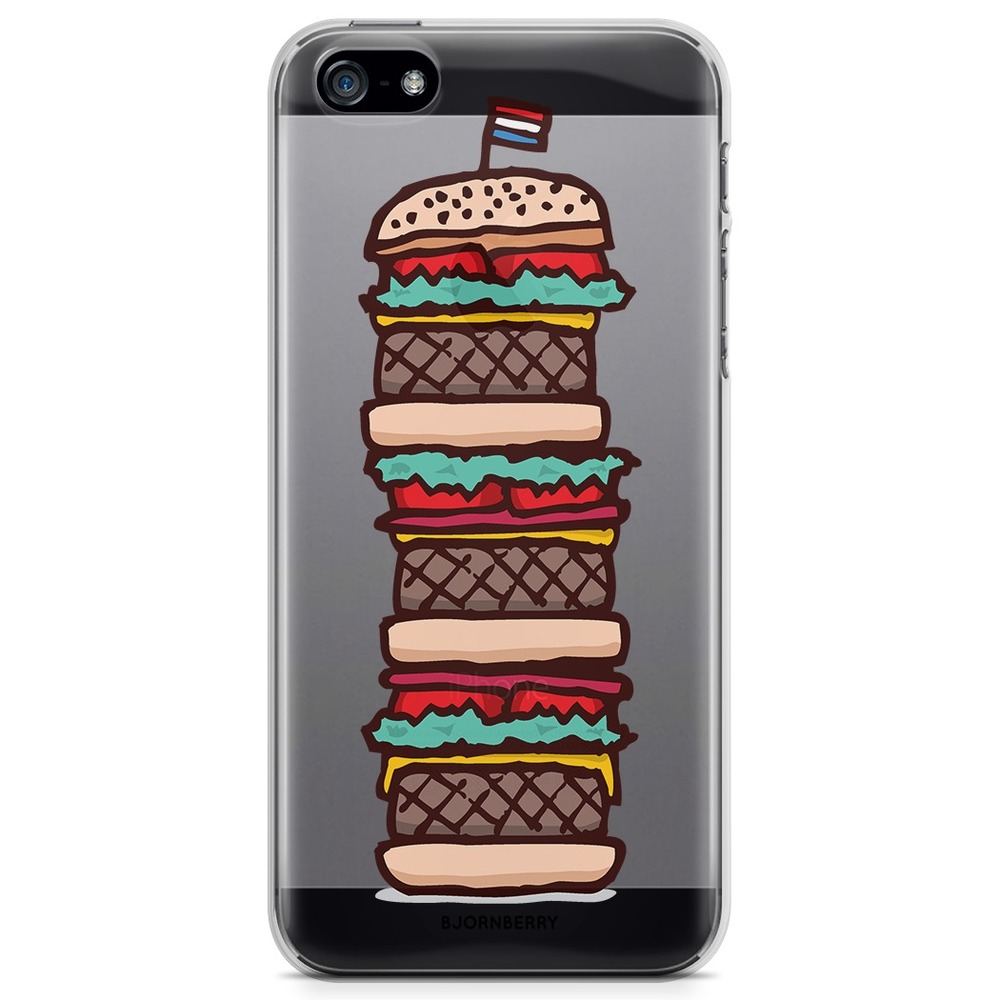 iPhone 5/5S/SE (2016) TPU Case - Burger