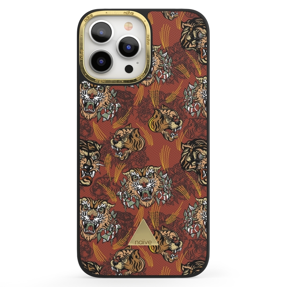Naive iPhone 13 Pro Max Case - Tigers