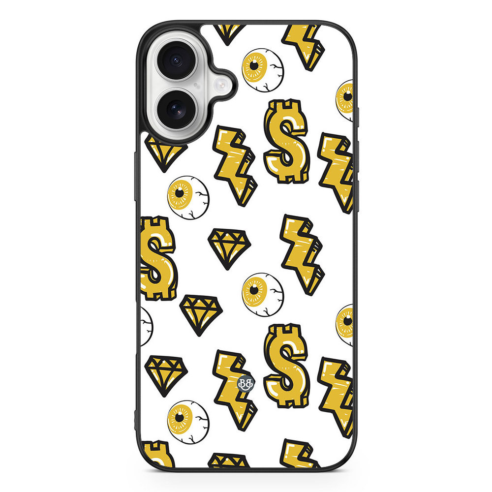 iPhone 16 Plus Case - Dollar Pattern