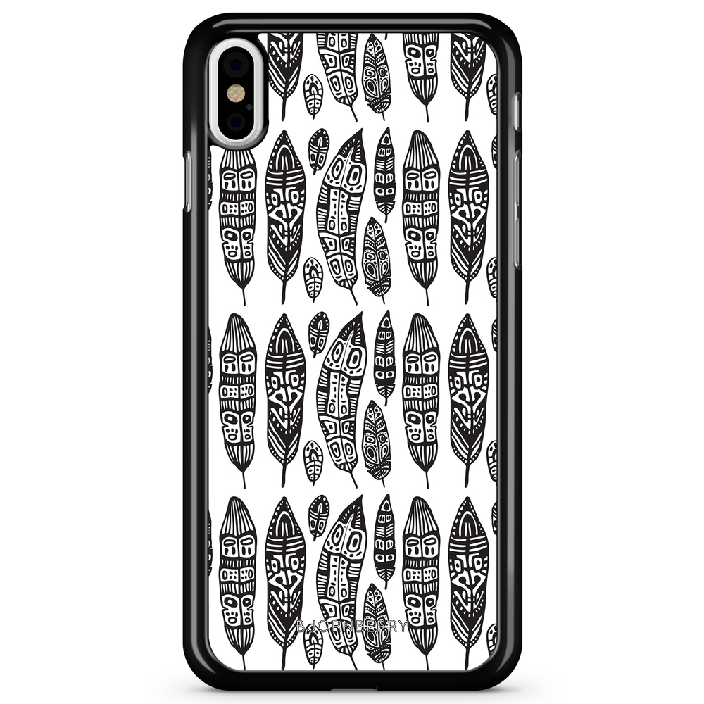 iPhone X / XS Case - Vintage Feathers