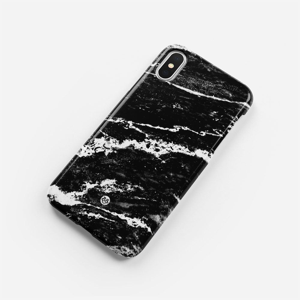 iPhone X / XS Premium Case - Black Ocean - 2