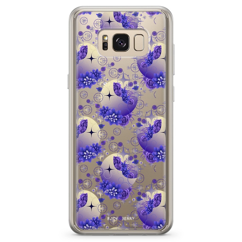 Samsung Galaxy S8 Fashion Case - Moon parttern