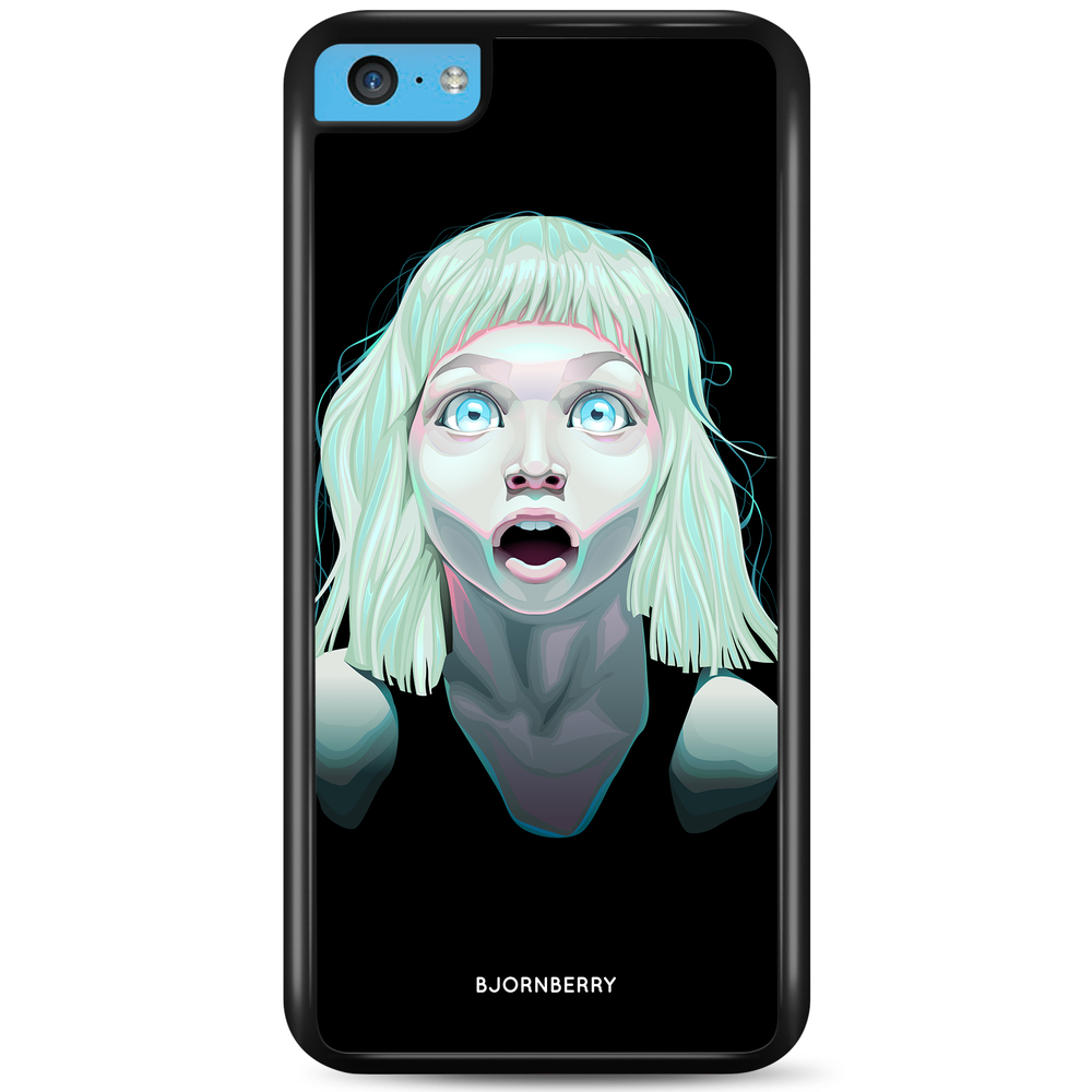 iPhone 5C Case - Girl With Open Eyes