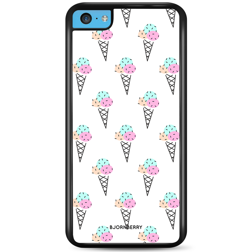 iPhone 5C Case - Ice Cream Pattern