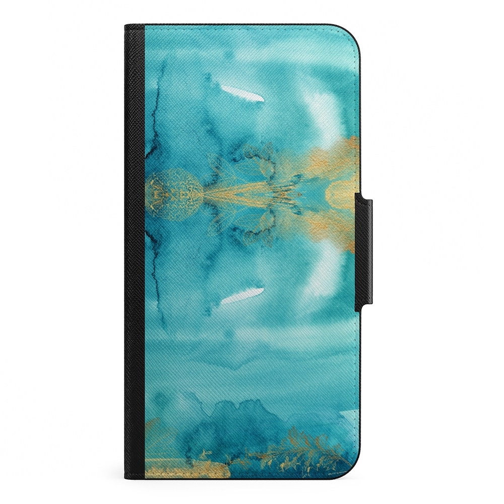 Naive Samsung Galaxy S21 Plus Wallet Case- Ocean Shimmer