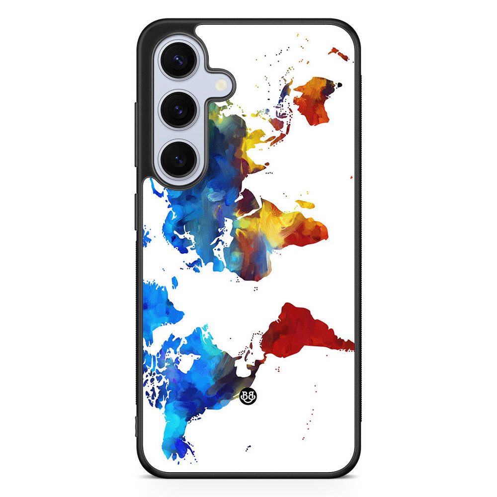 Samsung Galaxy S24 FE Case - World Map