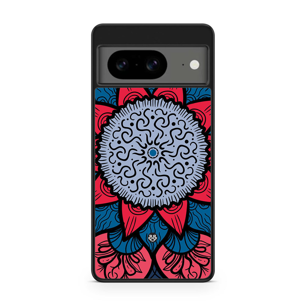 Google Pixel 8 Case - Blue Mandala