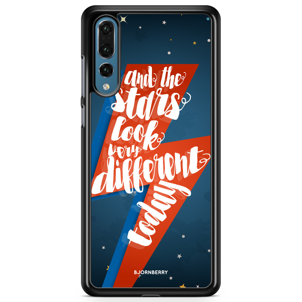 Huawei P20 Pro Case - Bowie text