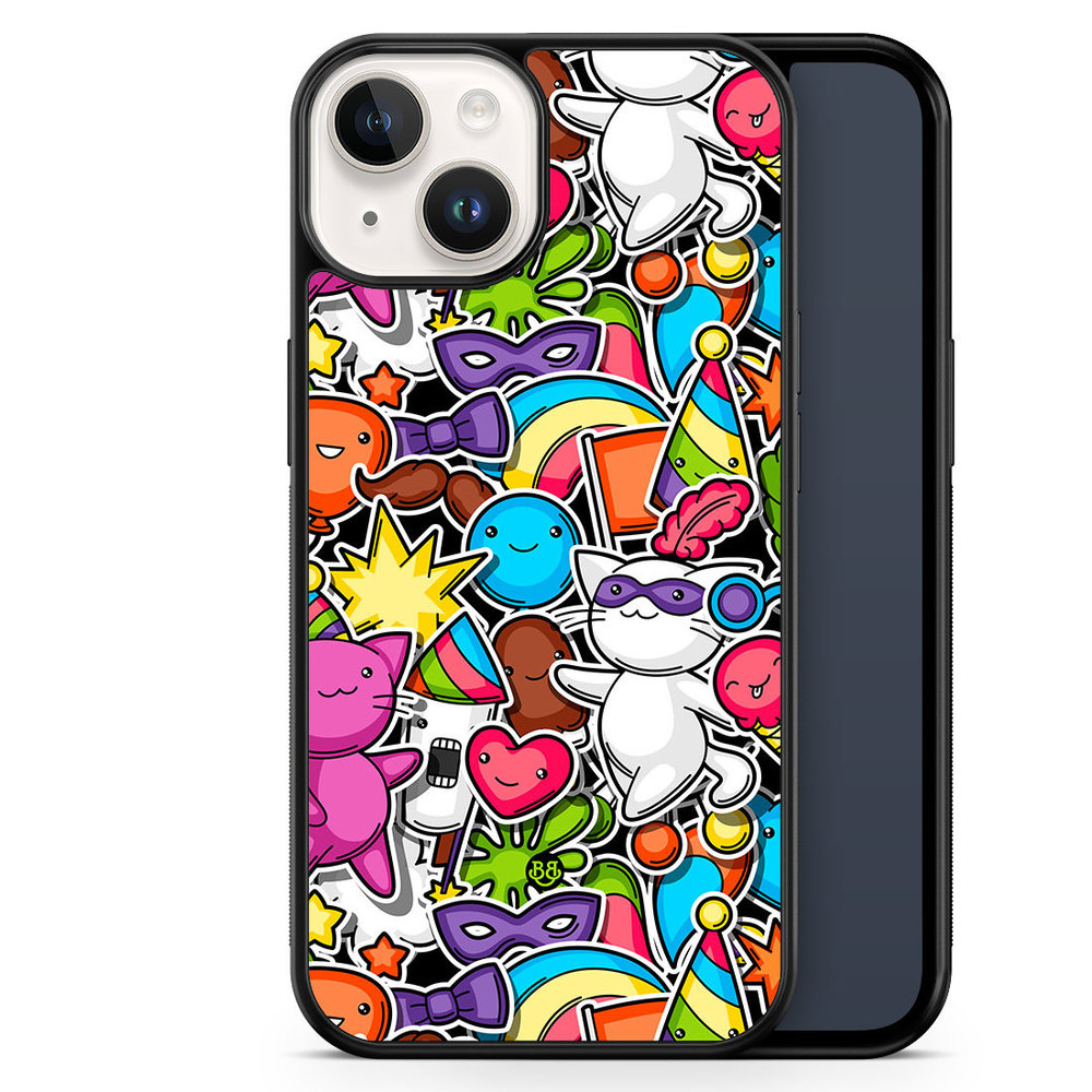 iPhone 14 Case - Cute Sticker