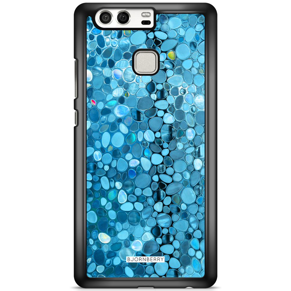 Huawei P9 Plus Case - Stained Glass Blue