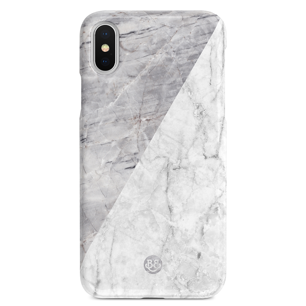 iPhone X / XS Premium Case - Half Marble