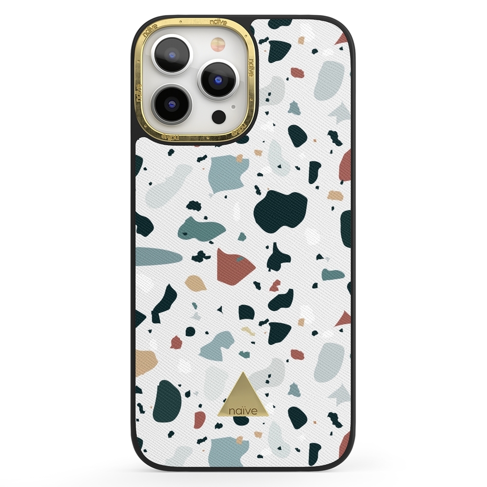 Naive iPhone 13 Pro Max Case - Terrazzo