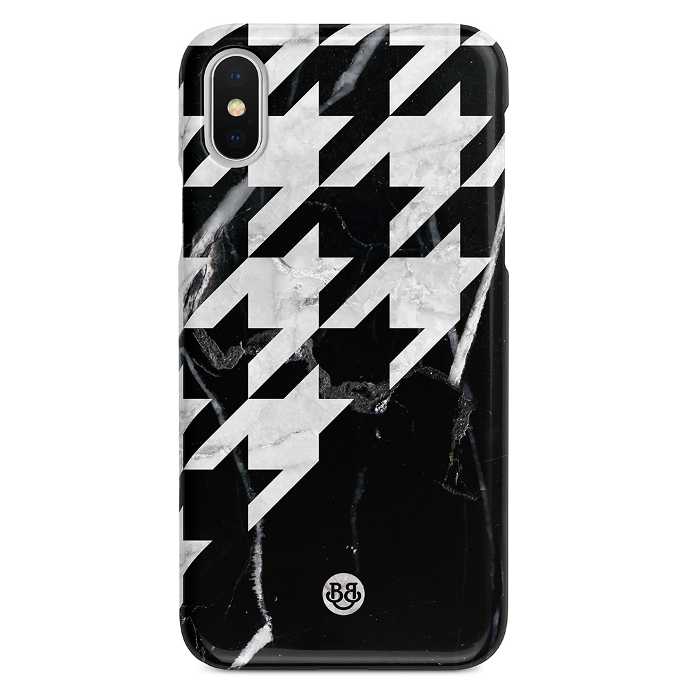 iPhone X / XS Premium Case - Houndstooth
