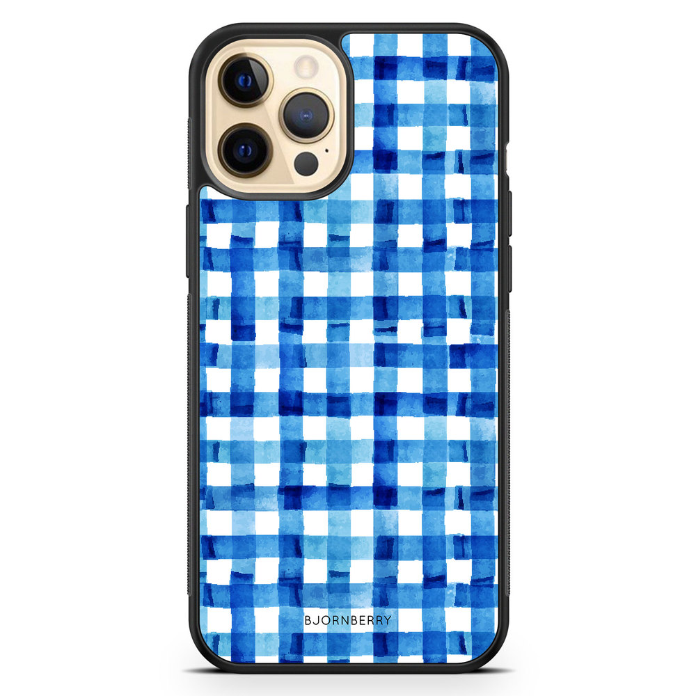 iPhone 12 Pro Max Case - Blue Stripes