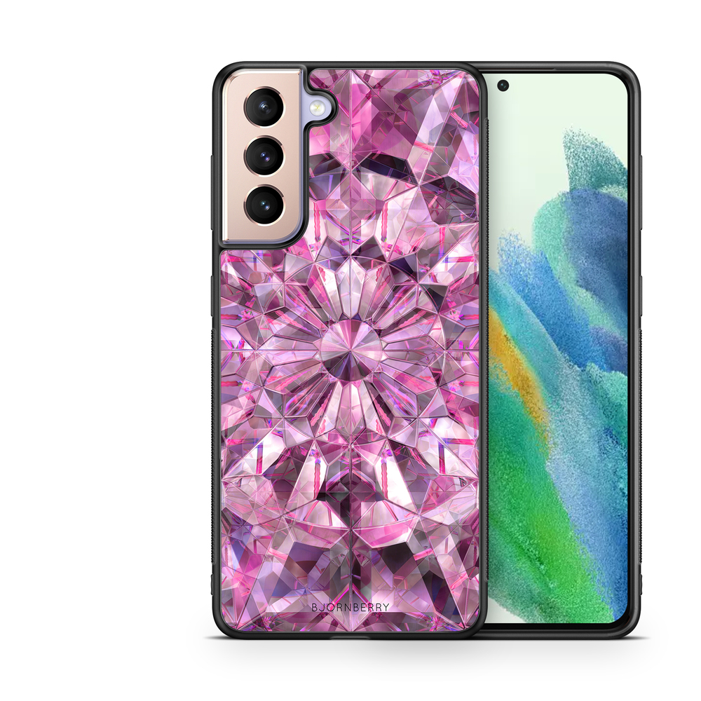 Samsung Galaxy S21 FE 5G Case - Pink Crystals