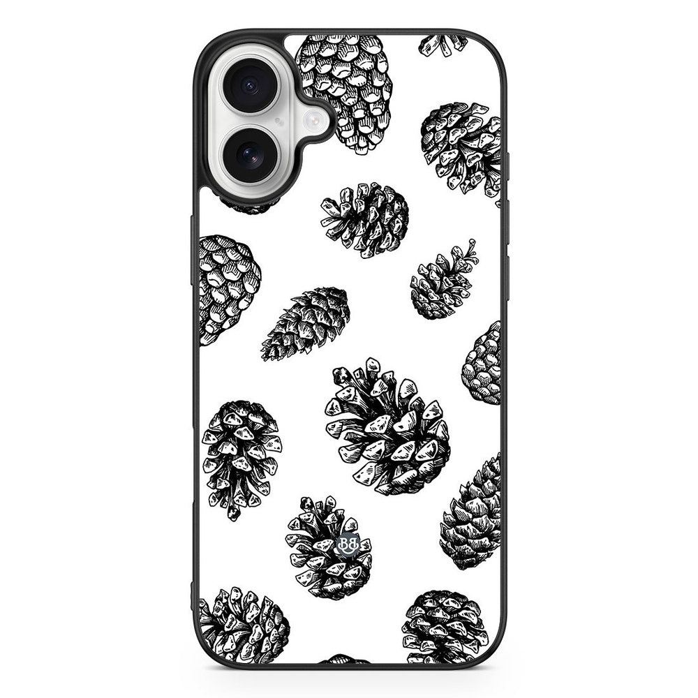 iPhone 16 Plus Case - Pine Cone Pattern