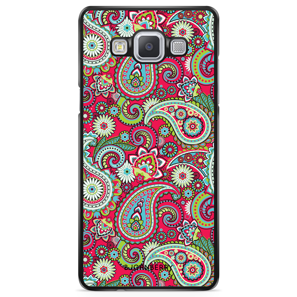 Samsung Galaxy A5 (2015) Case - Red Paisley