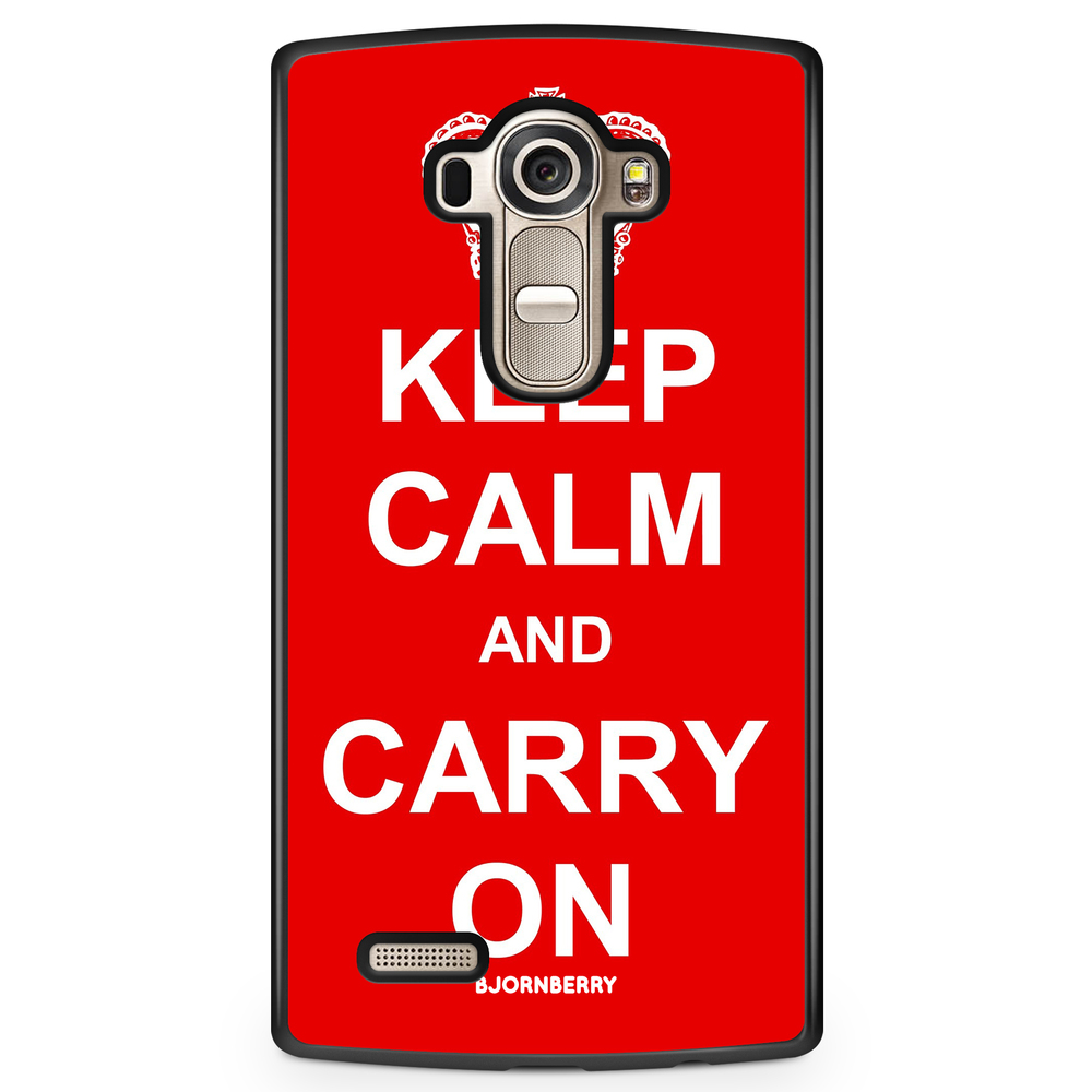 LG G4 Case - Keep calm carry on