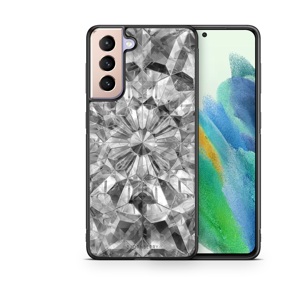 Samsung Galaxy S21 FE 5G Case - Grey Crystals