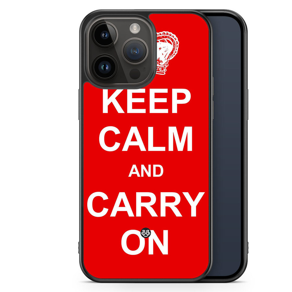 iPhone 14 Pro Max Case - Keep calm carry on