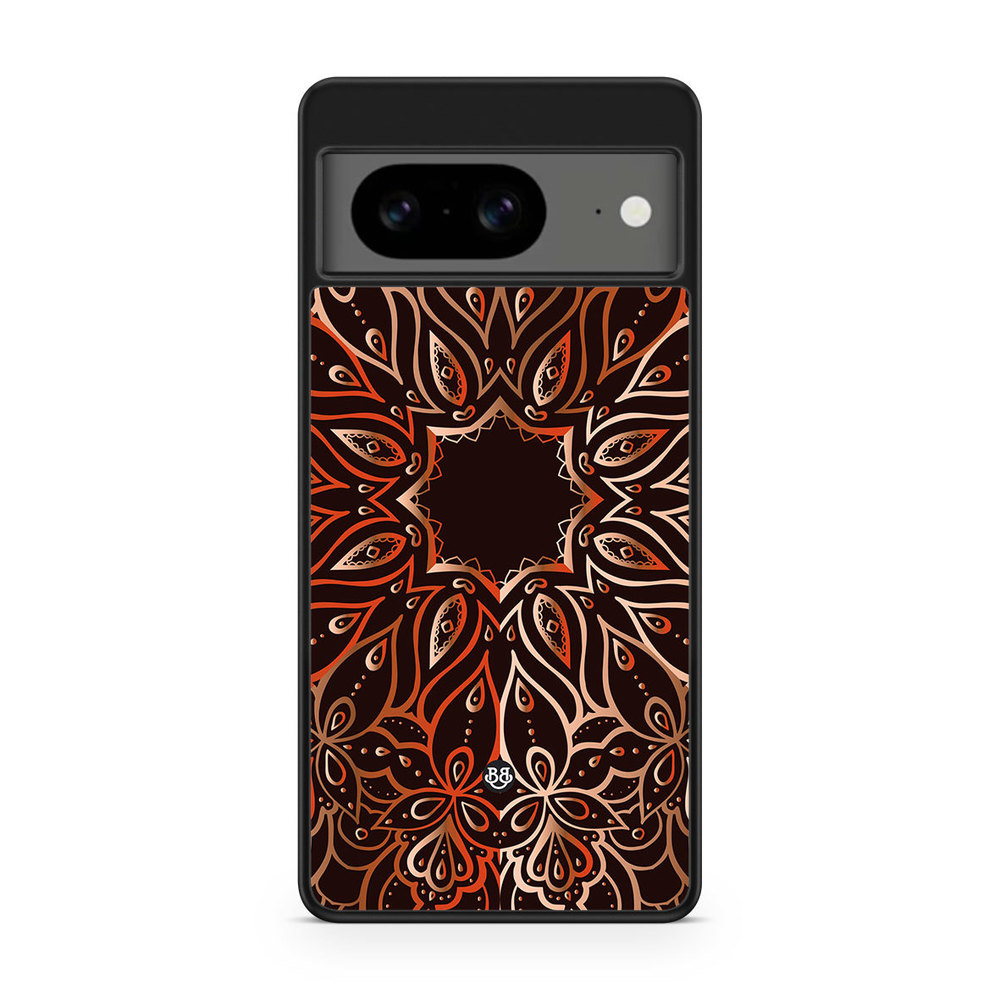 Google Pixel 8 Case - Bronze Mandala