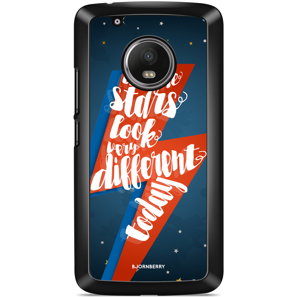 Motorola/Lenovo Moto G5 Case - Bowie text