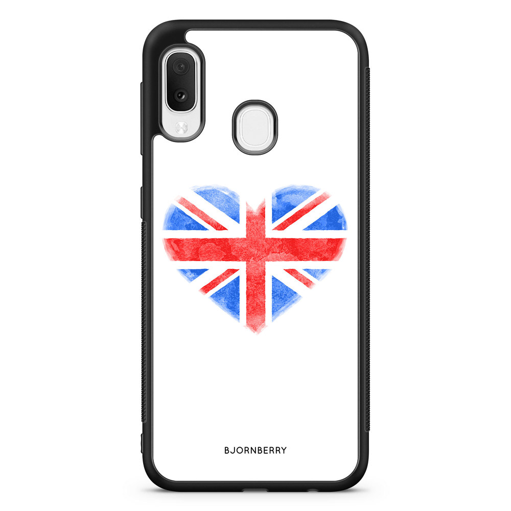 Samsung Galaxy A20e Case - UK Heart