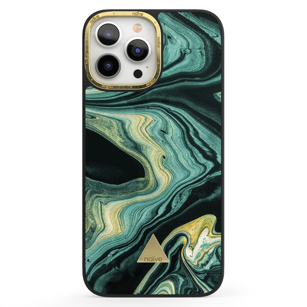 Naive iPhone 13 Pro Max Case - Green Dream