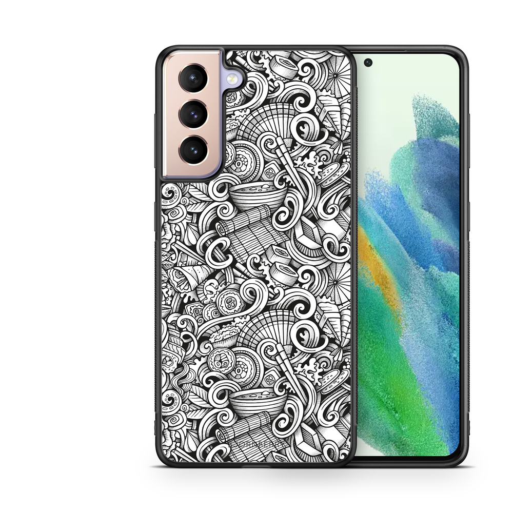 Samsung Galaxy S21 FE 5G Case - Japanese Pattern