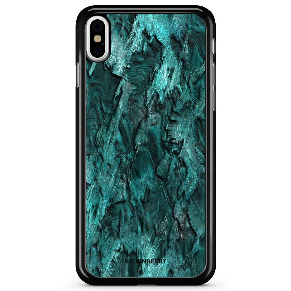 iPhone X / XS Case - Green Crystal