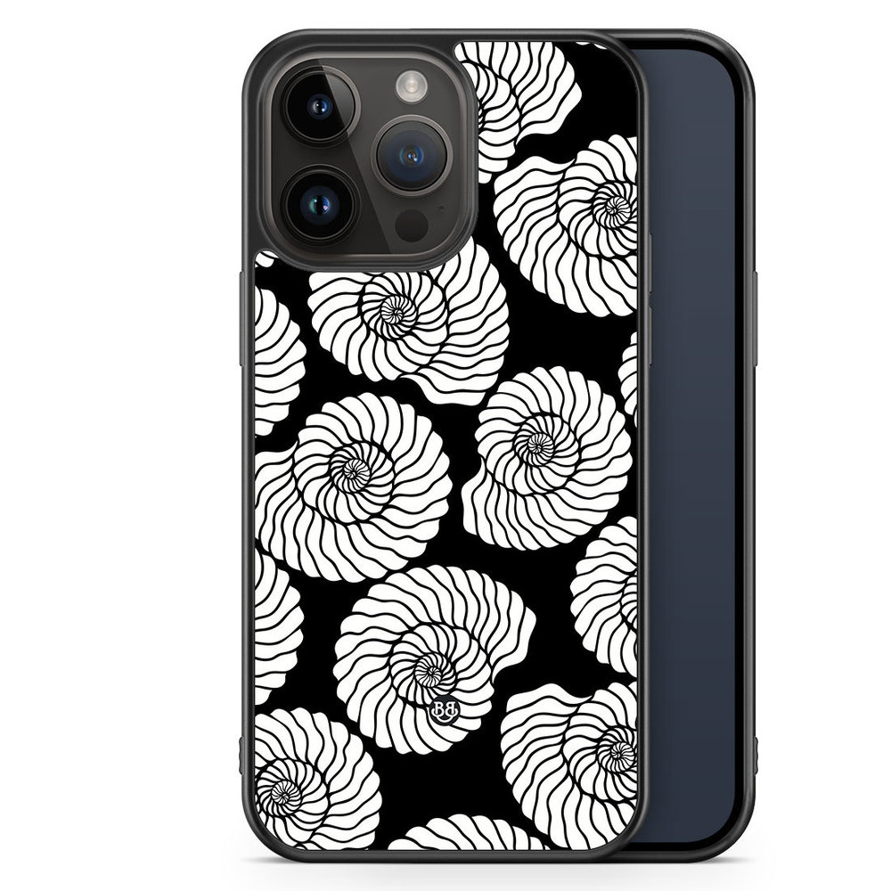 iPhone 14 Pro Max Case - Seashell BW