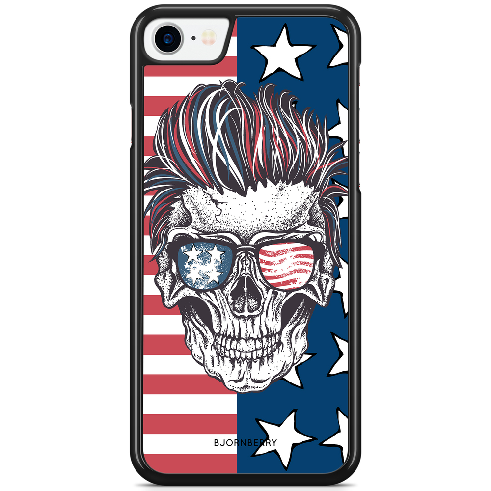 iPhone 7 Case - USA Skull