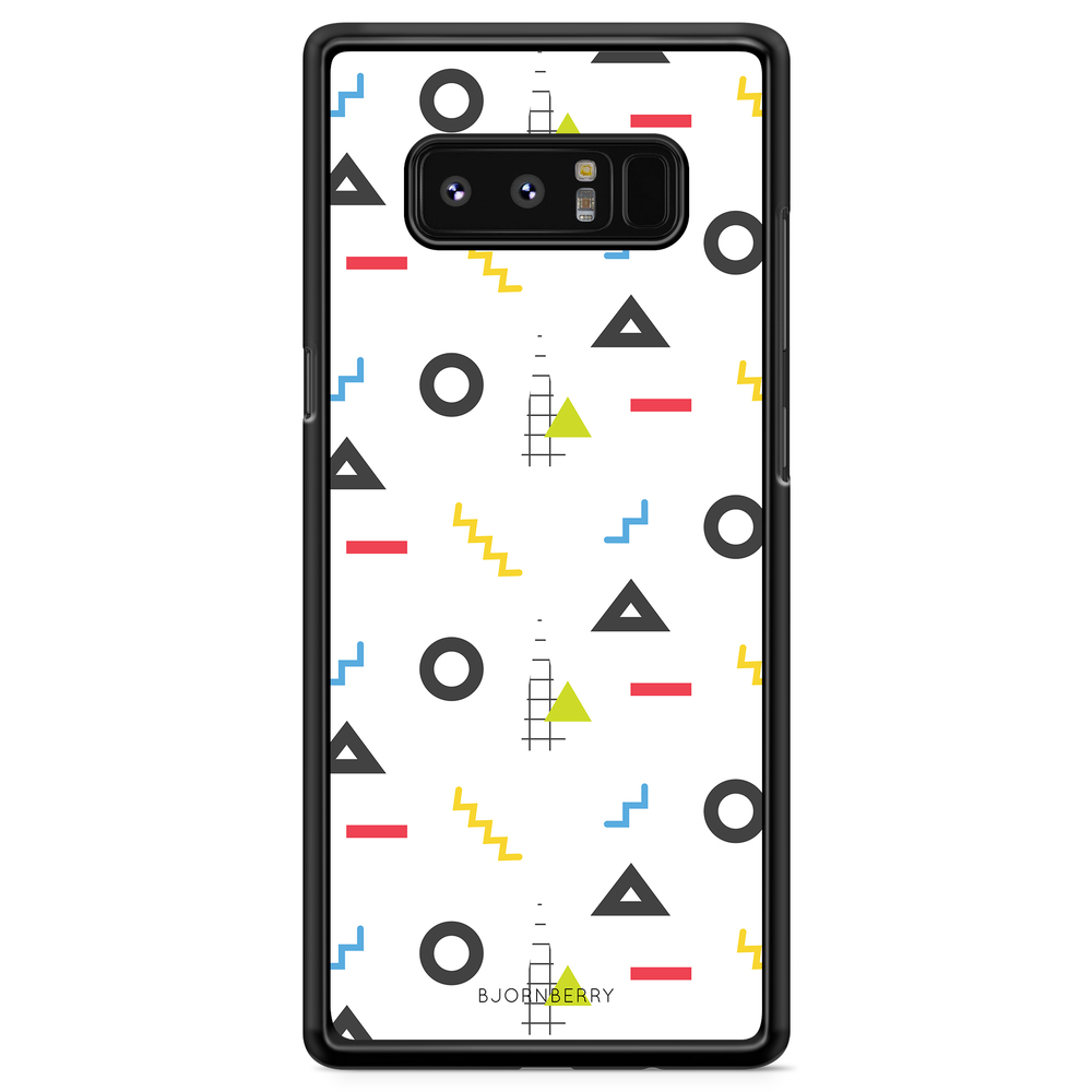Samsung Galaxy Note 8 Case - 80s Pattern