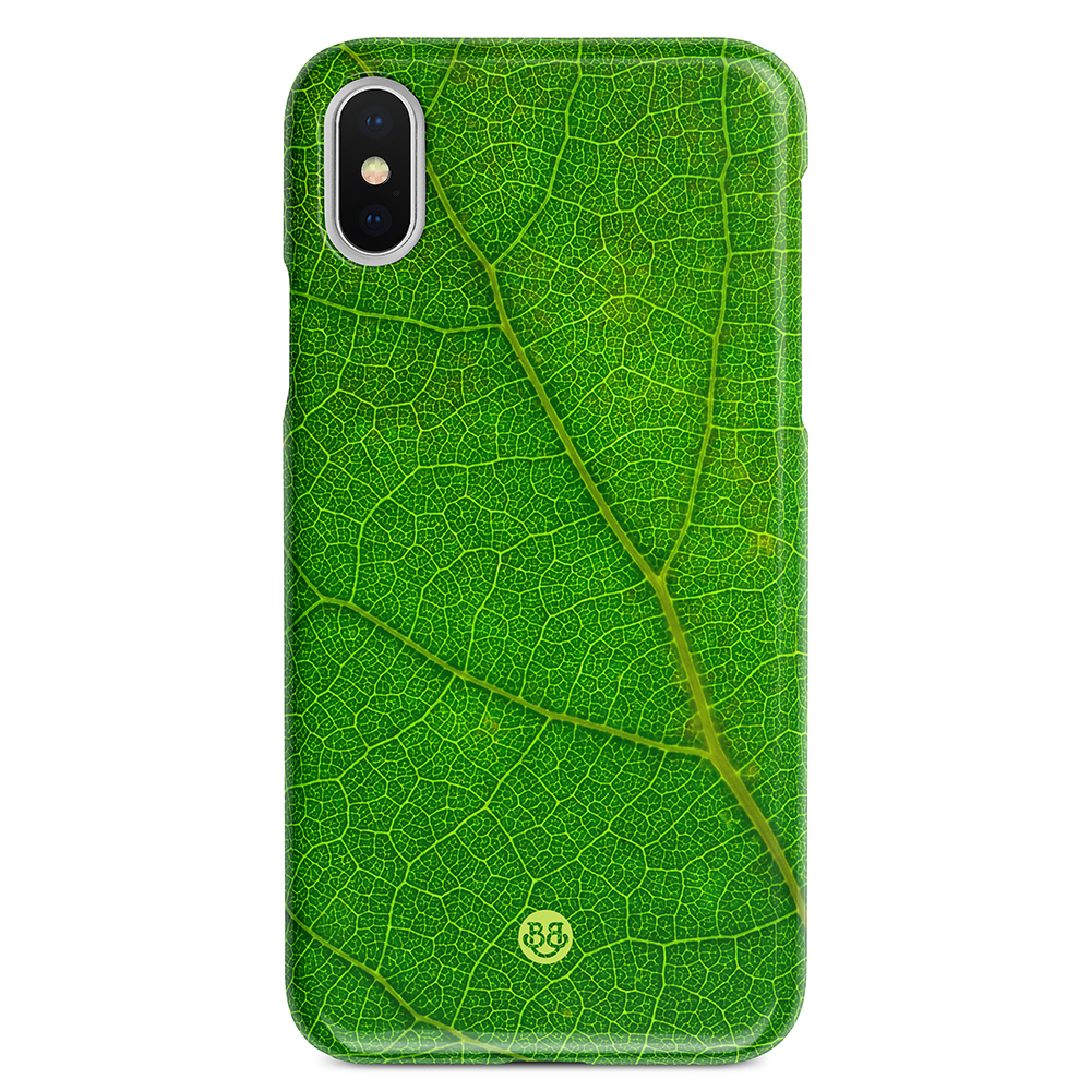 iPhone X / XS Premium Case - Green Leaf