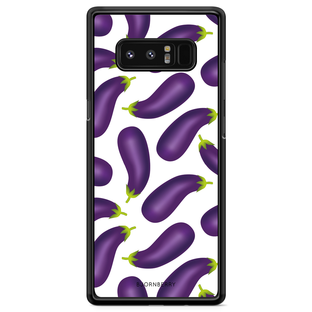 Samsung Galaxy Note 8 Case - Eggplant Pattern