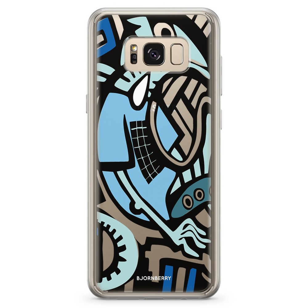 Samsung Galaxy S8 Fashion Case - Grafitti Lizard