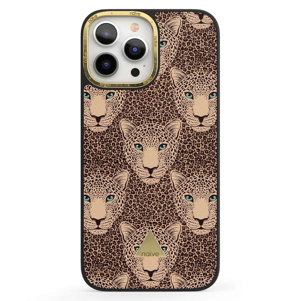 Naive iPhone 13 Pro Max Case - Leopard