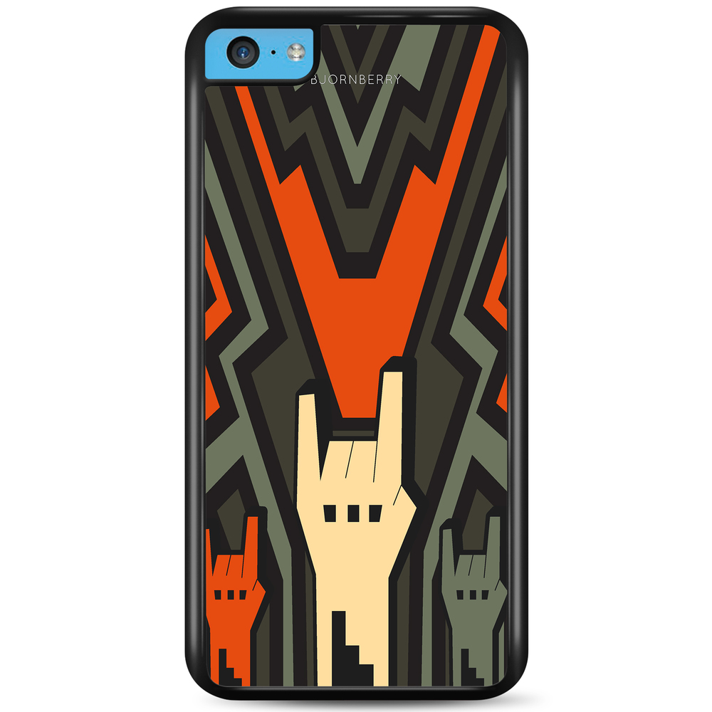 iPhone 5C Case - Rock Hands