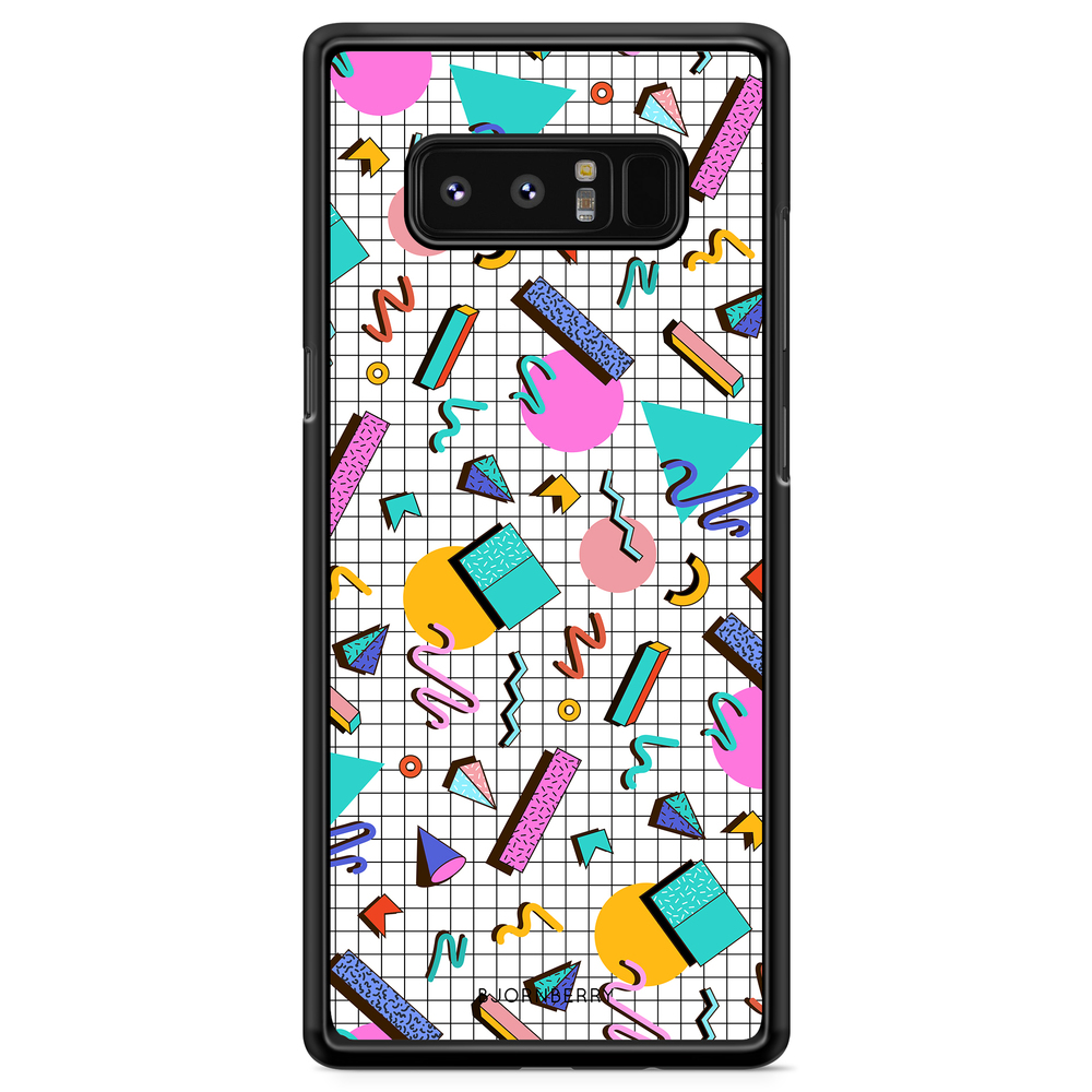 Samsung Galaxy Note 8 Case - 80s Pattern