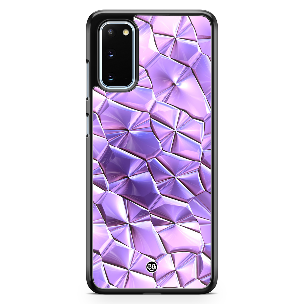 Samsung Galaxy S20 Case - Purple Crystal