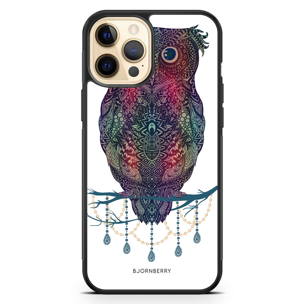 iPhone 12 Pro Max Case - Mandala Owl
