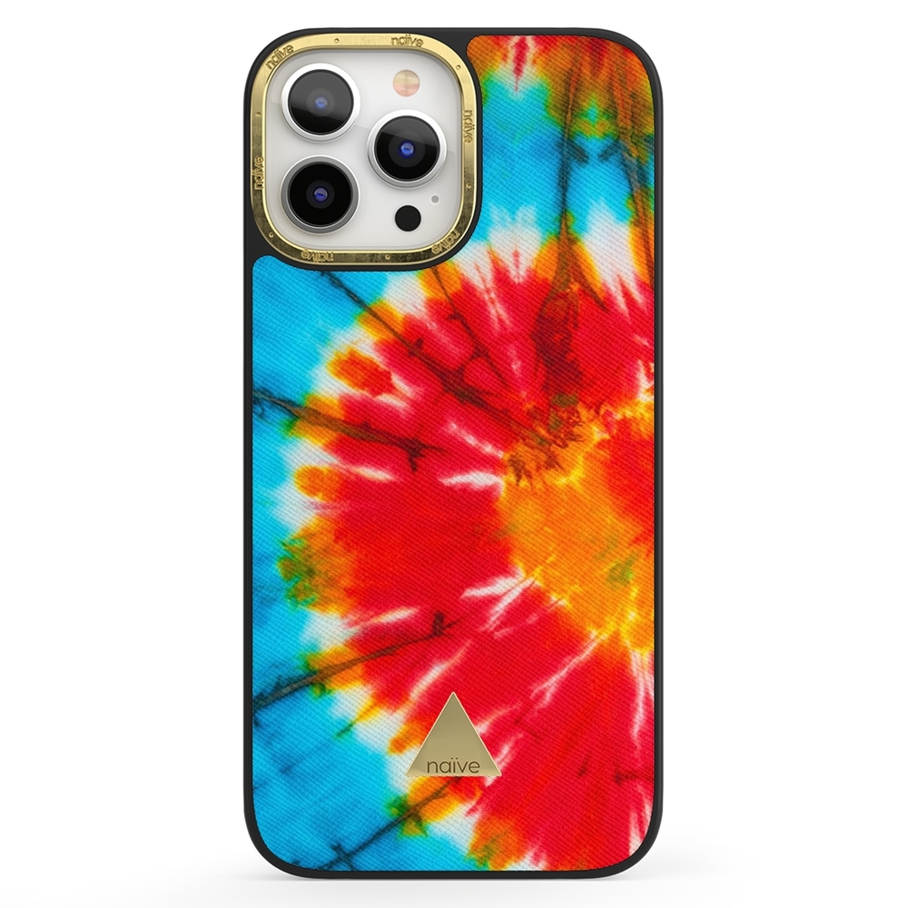 Naive iPhone 13 Pro Max Case - Tie Dye