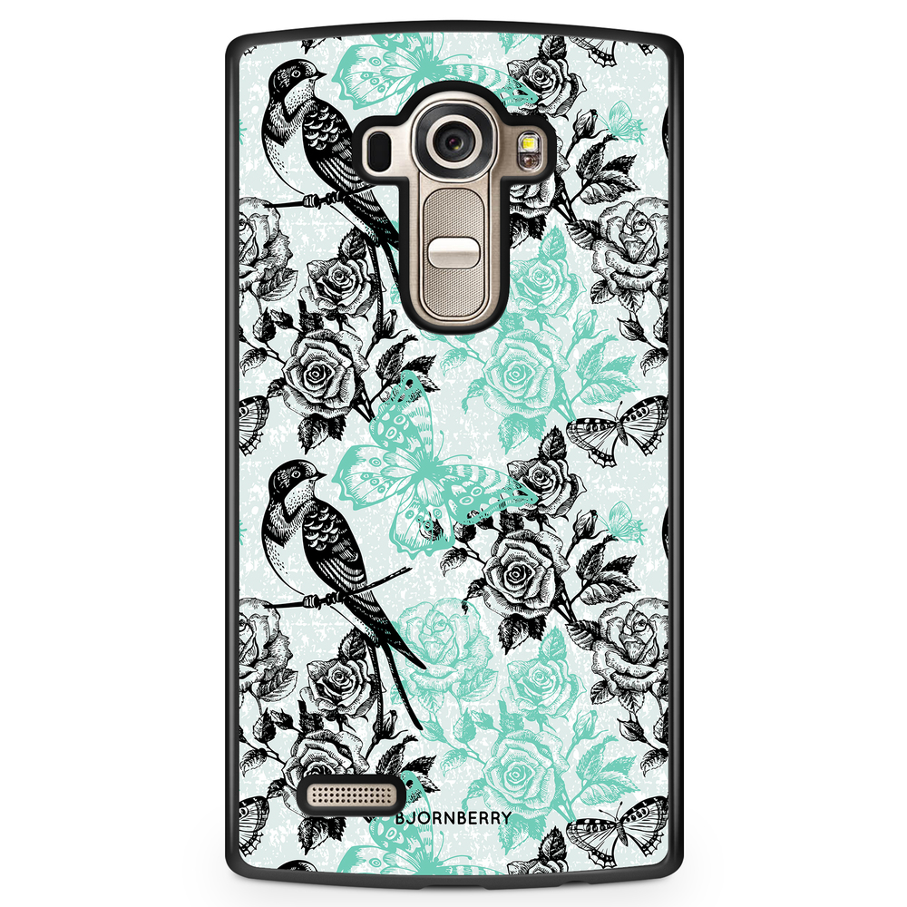LG G4 Case - Birds & Roses