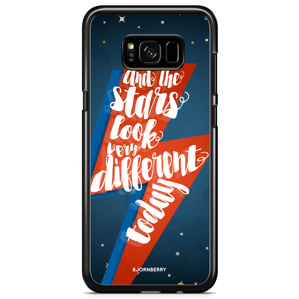 Samsung Galaxy S8 Case - Bowie text