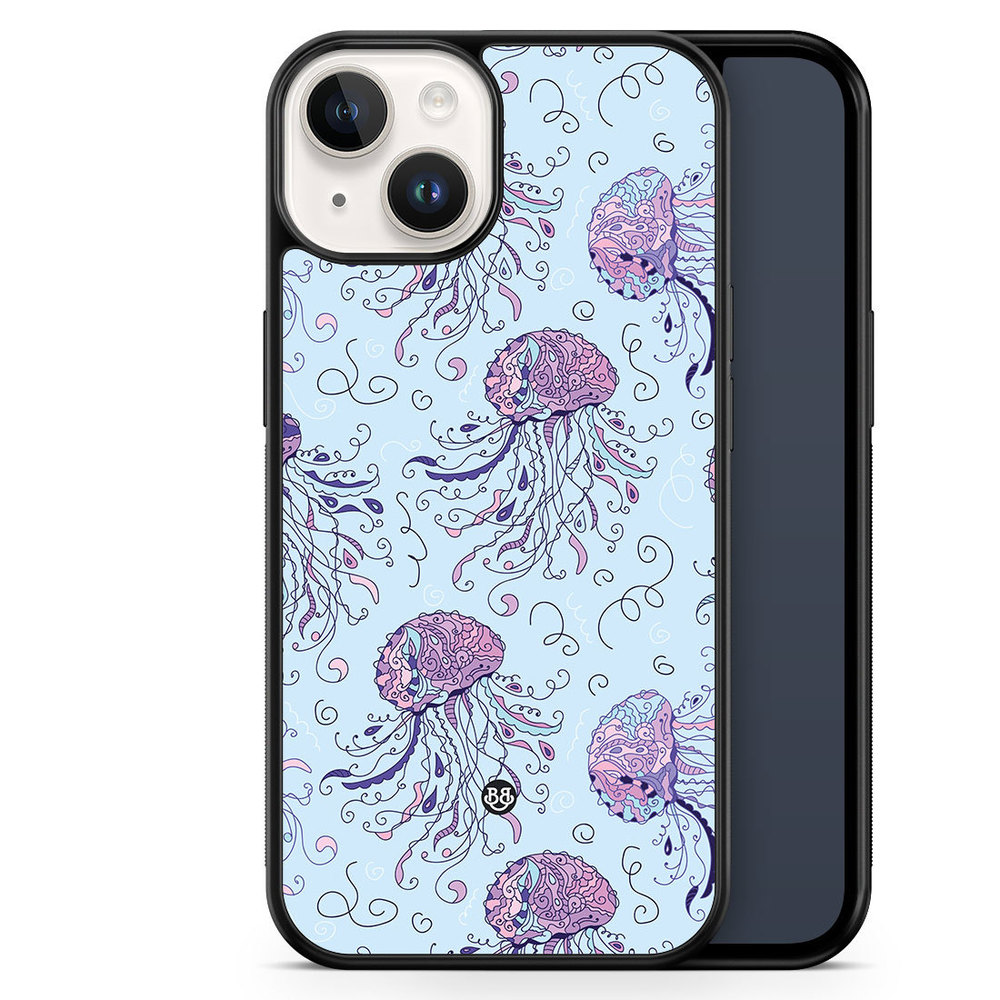 iPhone 14 Case - Jellyfish Pattern