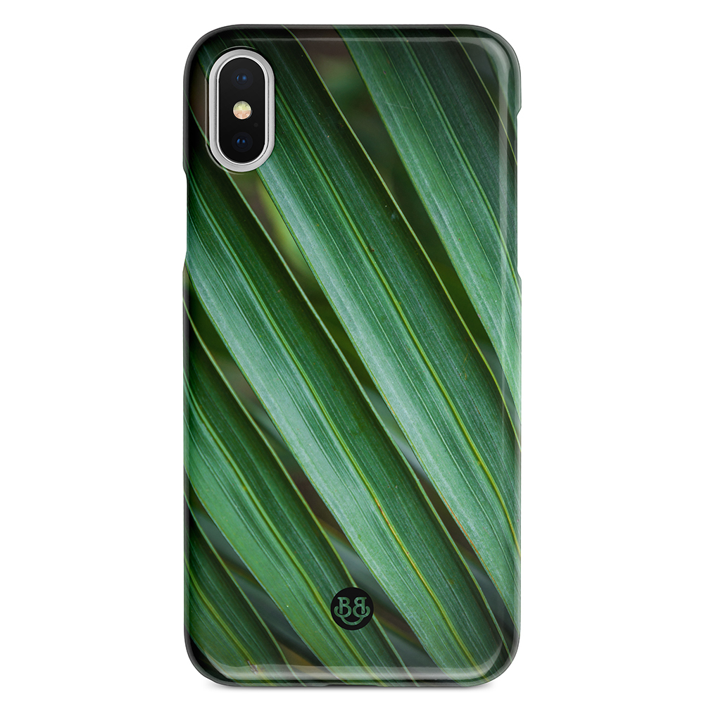 iPhone X / XS Premium Case - Green leaves