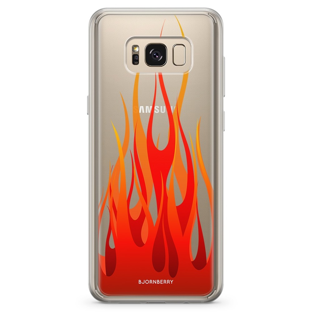 Samsung Galaxy S8 Fashion Case - Flames