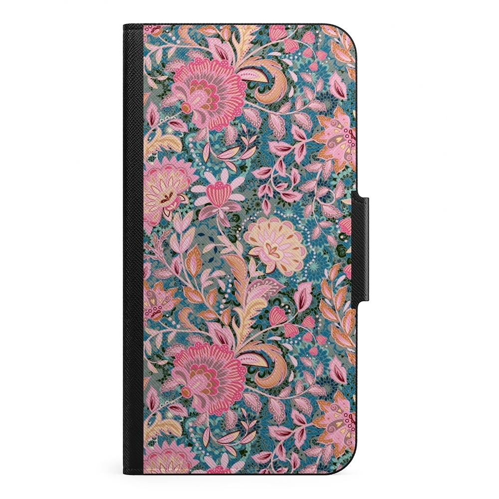 Naive Samsung Galaxy S21 Plus Wallet Case- Fantasy flowers
